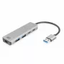 USB centrmezgls ACT AC6125 3.2 Gen 1 Type-A 5000 Mbit/s pelēks