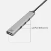 ACT AC6225 USB 2.0 centrmezgls 480 Mbit/s pelēks alumīnijs