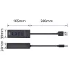ACT AC6300 USB 3.2 Gen 1 centrmezgls Type-A 5000 Mbit/s Melns