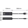 Dokstacija ACT AC6310 USB 3.2 Gen 1 vadu melna Ethernet