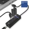 Dokstacija ACT AC6310 USB 3.2 Gen 1 vadu melna Ethernet