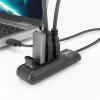 ACT AC6320 interfeisa centrmezgls USB 3.2 Gen 1 (3.1 Gen 1) Type-A 5000 Mbit/s Melns