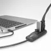 ACT AC6420 centrmezgls USB 3.2 Gen 1 (3.1 Gen 1) Type-C 5000 Mbit/s Melna