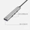 USB Hub ACT AC6425 Type-C 5000 Mbit/s Alumīnijs pelēks