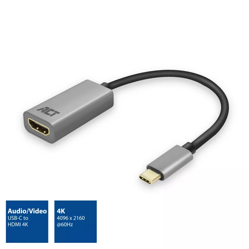 USB-C uz HDMI adapteris ACT ACT USB-C uz HDMI adapteris