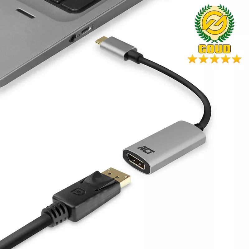 USB-C uz DisplayPort adapteris ACT AC7030