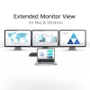 ACT USB-C dokstacija 4K, 2 vai 3 HDMI/DisplayPort monitoriem, DisplayLink