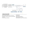 USB-C centrmezgls ACT AC7055 3x USB-A Gigabit Ethernet