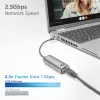 USB centrmezgls ACT AC7081 Type-C 2500 Mbit/s Alumīnijs