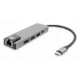 ACT USB-C 4K dokstacija 1 HDMI monitoram, ethernet, USB-A, PD caurlaide