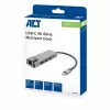 ACT USB-C 4K dokstacija 1 HDMI monitoram, ethernet, USB-A, PD caurlaide