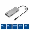ACT USB-C 4K / 8K 30Hz dokstacija 1 HDMI monitoram, 2,5 Gigabit Ethernet, USB-C 10Gbps, USB-A 10Gbps, 3,5mm audio, PD caurlaide