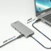 ACT USB-C 4K / 8K 30Hz dokstacija 1 HDMI monitoram, 2,5 Gigabit Ethernet, USB-C 10Gbps, USB-A 10Gbps, 3,5mm audio, PD caurlaide