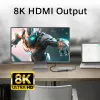 ACT USB-C 4K / 8K 30Hz dokstacija 1 HDMI monitoram, 2,5 Gigabit Ethernet, USB-C 10Gbps, USB-A 10Gbps, 3,5mm audio, PD caurlaide