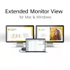 ACT Universālā USB-C dokstacija 4K, 2 HDMI/DisplayPort monitoriem, DisplayLink, kompakts dizains