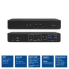 ACT USB-C dokstacija 4K, 2 HDMI vai DisplayPort monitoriem, DisplayLink