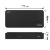 ACT USB-C dokstacija 4K, 2 HDMI vai DisplayPort monitoriem, DisplayLink