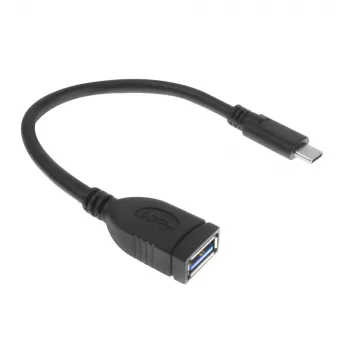 ACT USB 3.0 kabelis OTG USB-C vīrišķais uz USB-A sievišķo 0.2m 5 Gbit/s