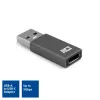 USB-A uz USB-C adapteris ACT AC7375 pelēks