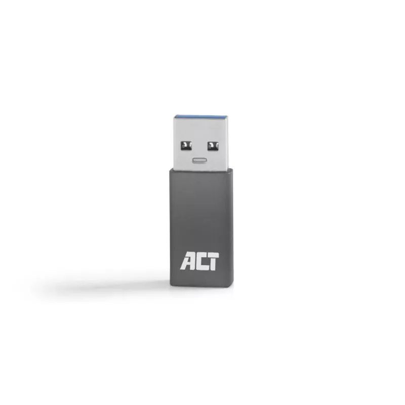 USB-A uz USB-C adapteris ACT AC7375 pelēks
