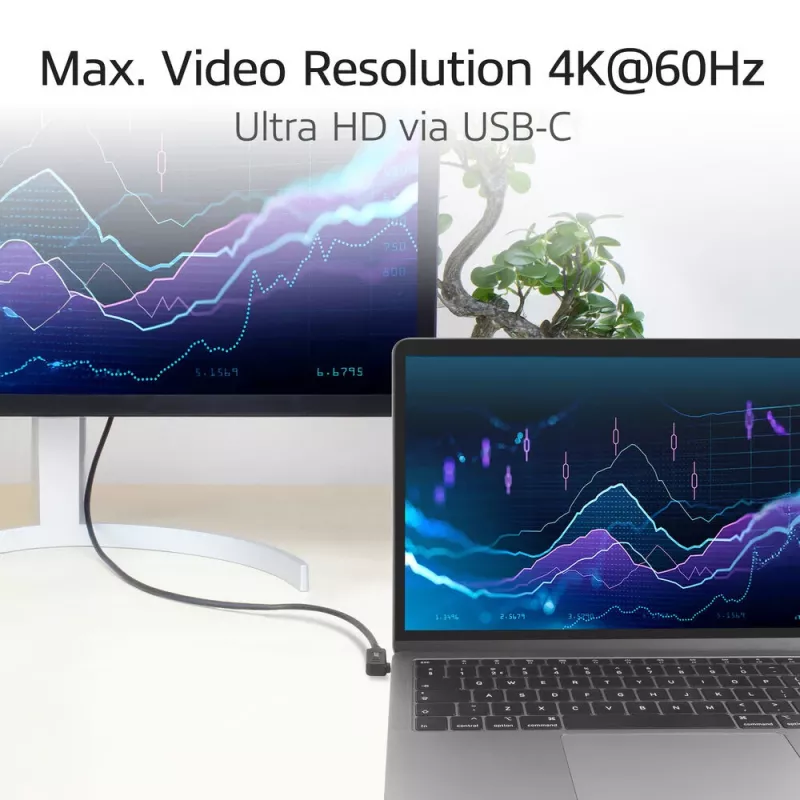 ACT USB 3.0 leņķa kabelis USB-C 1 metrs 5 Gbit/s melns