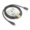 ACT USB 3.0 leņķa kabelis USB-C 2 metri 5 Gbit/s Melns