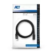 ACT USB 3.0 pagarinājuma kabelis USB-C 2 metri 5 Gbit/s Melns