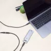 ACT USB 3.0 pagarinājuma kabelis USB-C 2 metri 5 Gbit/s Melns