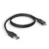 ACT USB 3.0 kabelis USB-A uz USB-C 2 metri 5 Gbit/s Melns