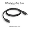 ACT USB4® 20Gbps kabelis, USB-C, USB-IF sertificēts, 1 metrs