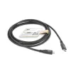 USB Type-C kabelis ACT AC7442 2m 10Gbps 60W Melns