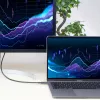 ACT USB4® 40Gbps 240W USB Type-C® kabelis, USB-IF sertificēts 0,8 metri