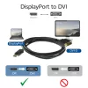 DisplayPort uz DVI adaptera kabelis ACT AC7505 1,8 m