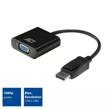 DisplayPort uz VGA adapteris ACT AC7515