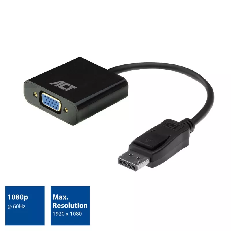 DisplayPort uz VGA adapteris ACT AC7515