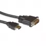 ACT 2 metri HDMI uz DVI-D adaptera kabelis, HDMI A spraudnis – DVI-D vienkanāla vīrišķais 18+1