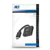 ACT 0,15 metri, HDMI-A vīr. uz VGA siev. adapteris, ar audio