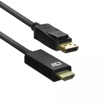 DisplayPort uz HDMI adaptera kabelis ACT AC7550 1.8m