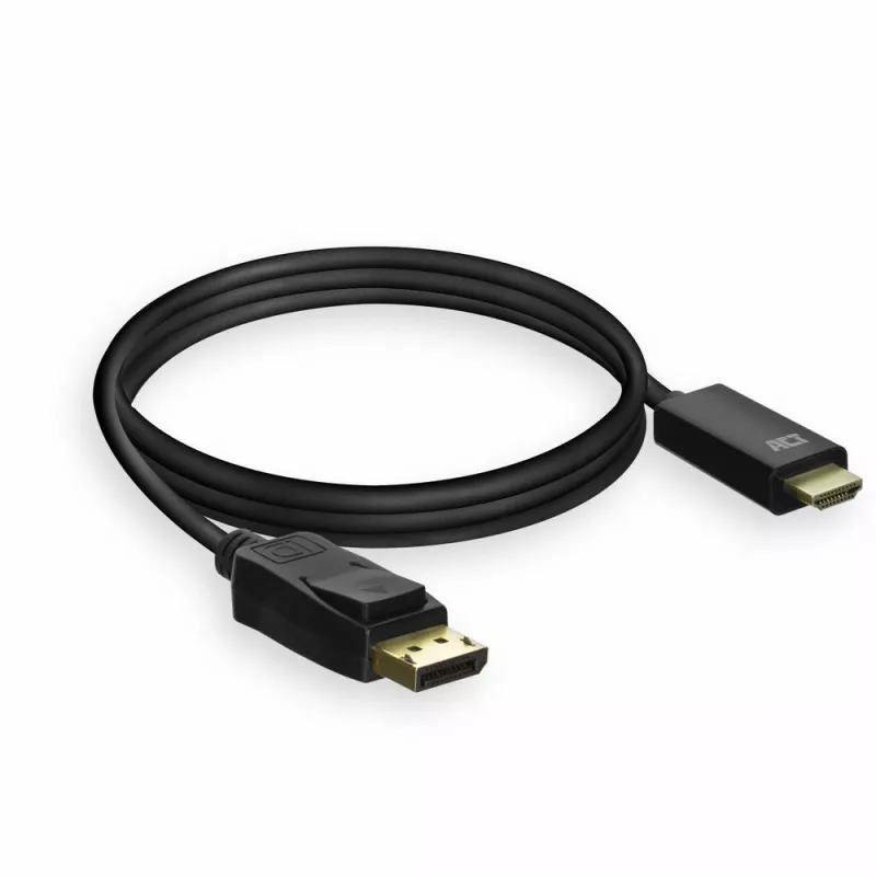 DisplayPort uz HDMI adaptera kabelis ACT AC7550 1.8m