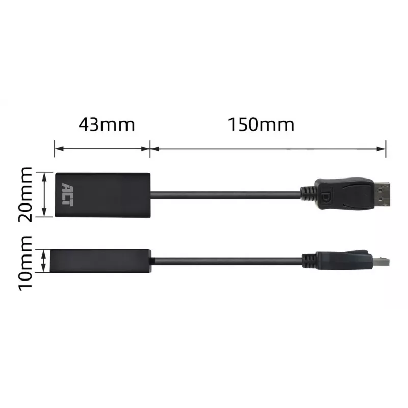 DisplayPort uz HDMI adapteris ACT AC7555