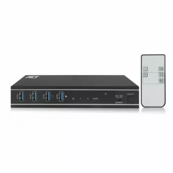 ACT 2-Port HDMI 4K@60Hz KVM slēdzis, USB 3.2 Gen1 (USB 3.0)