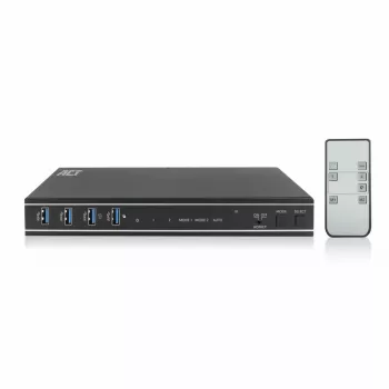 ACT 2-Portu Divu HDMI 4K@60Hz KVM slēdzis, USB 3.2 Gen1 (USB 3.0)