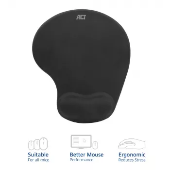 Peles paliktnis ACT Ergonomic AC8010 ar plaukstas balstu