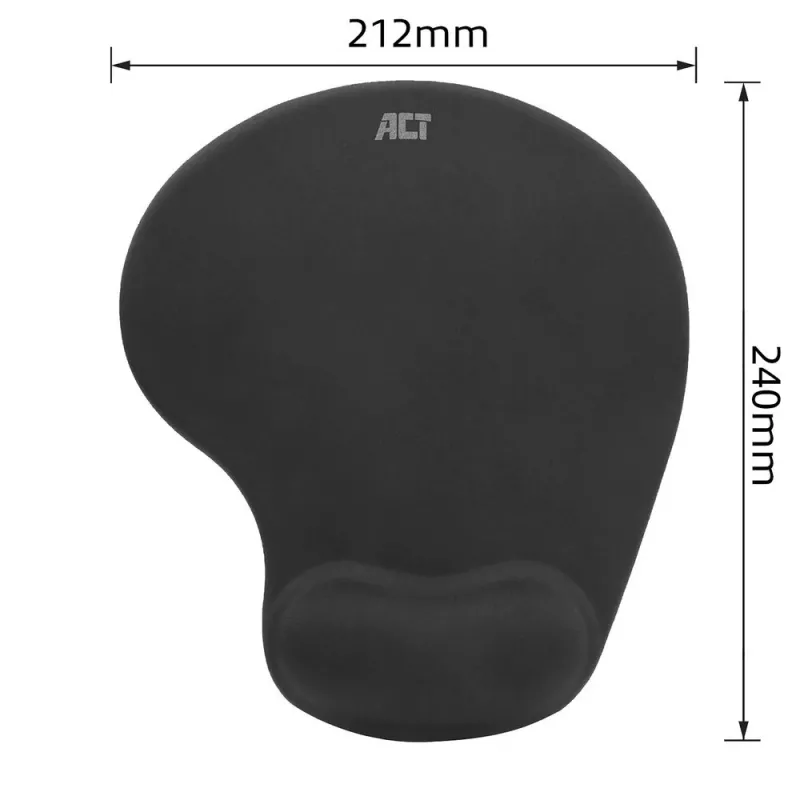 Peles paliktnis ACT Ergonomic AC8010 ar plaukstas balstu