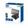 Monitora Statīvs ACT AC8200 Regulējams Augstums Viena Atvilktne Melns