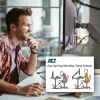 ACT gāzatsperes monitora roka biroja melna AC8311 Clamp/Bolt-through 9 kg