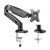 ACT gāzatsperes monitora roka biroja melna AC8311 Clamp/Bolt-through 9 kg