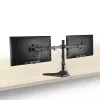 ACT brīvi stāvošs divu monitoru rokturis AC8320 Maksimālais svars 16 kg Minimālais ekrāns 33 cm Maksimālais ekrāns 81,3 cm
