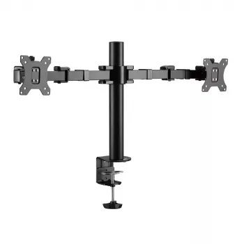 ACT Dual monitora statīvs biroja solid pro skava/caururbjamais 12 kg 10-32 collas