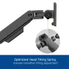 ACT Monitora roka 49 collu biroja premium gāzes atspere 1 monitors Clamp/Grommet 20 kg